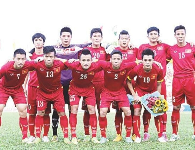 Áo thi đấu của đội tuyển Việt Nam năm 2018